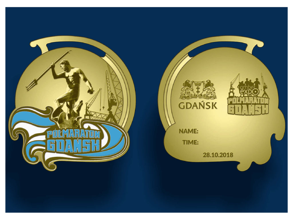 medal półmaraton gdańsk
