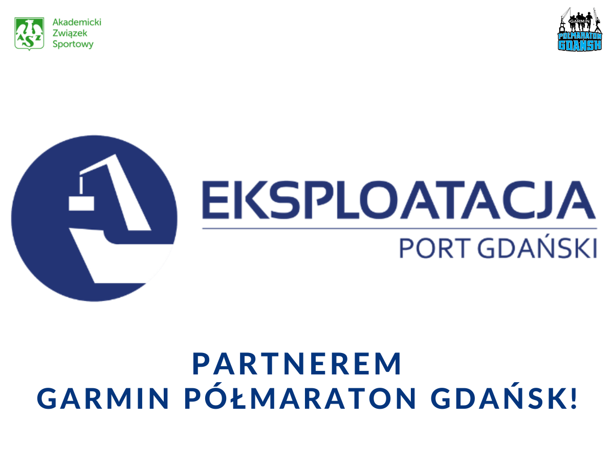 Port Gdański Eksploatacja partnerem Garmin Półmaraton Gdańsk